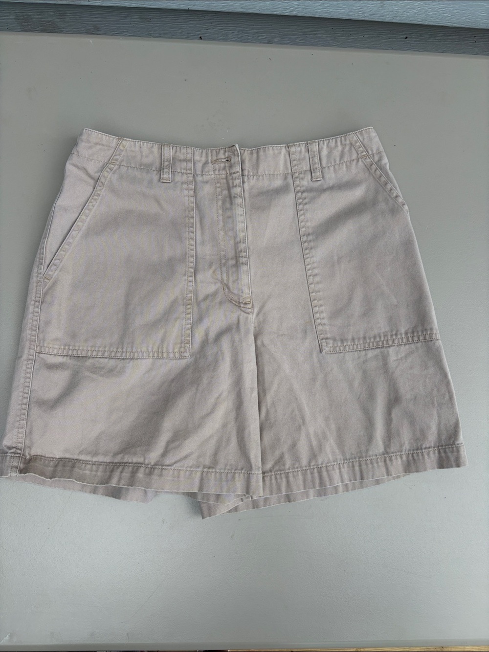 jones Wear Sport Cream Utility Shorts 8